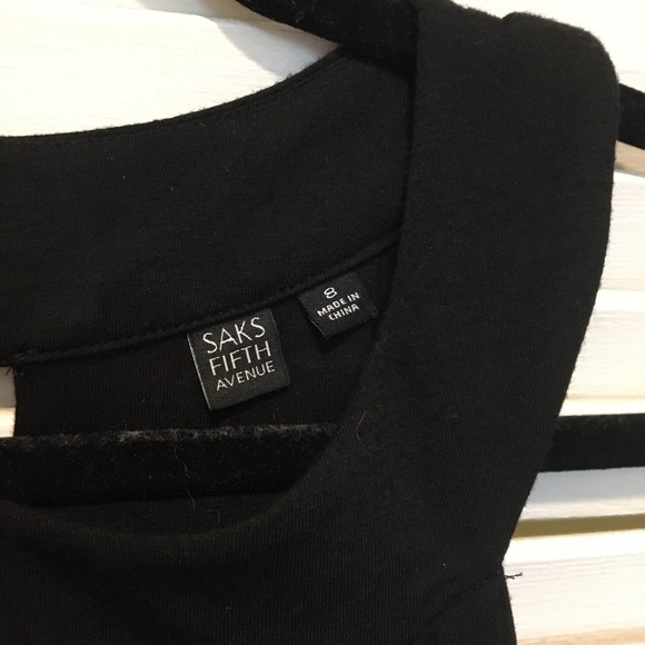 SAKS Fifth Ave halter dress size 8 - Picture 3 of 7